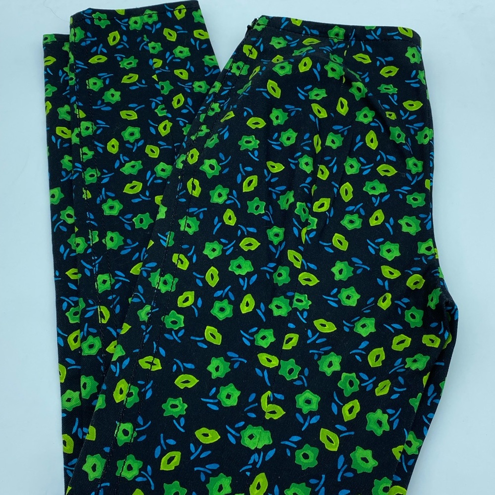 Prada Denim Street Flower Pants